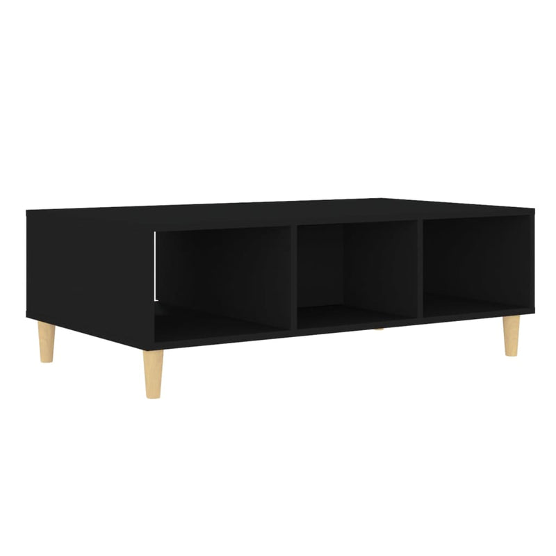 Couchtisch Schwarz 103,5x60x35 cm Holzwerkstoff