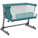 Babybett Mit Matratze Leinenstoff