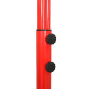 Tragbares Basketball-Set Verstellbar 200-236 Cm Weiß