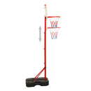 Tragbares Basketball-Spielset Verstellbar 138,5-166 Cm