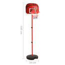 Kinder Basketball Spiel-Set Verstellbar 160 Cm