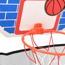 Kinder Basketball-Set Multifunktional Für Boden Und Wand Rosa