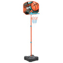 Tragbares Basketball Spiel-Set Verstellbar 109-141 Cm