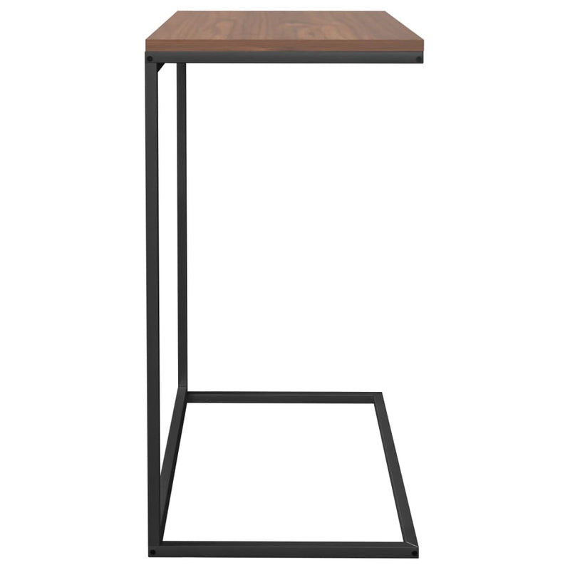 Beistelltisch Schwarz 55x35x66 cm Holzwerkstoff