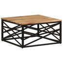 Couchtisch 68 X 68 X 35 Cm Massivholz Mango