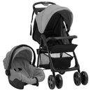 Kinderwagen Und Schwarz Stahl