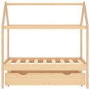 Kinderbett Mit Schublade Massivholz Kiefer
