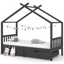 Kinderbett Mit Schublade Massivholz Kiefer