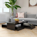 Satztisch-Set 100X100X26,5 Cm Holzwerkstoff