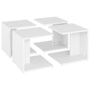 Couchtische 4 Stk. 33X33X33 Cm Holzwerkstoff