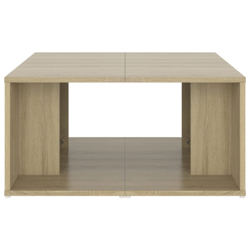 Couchtische 4 Stk. Sonoma-Eiche 33x33x33 cm Holzwerkstoff