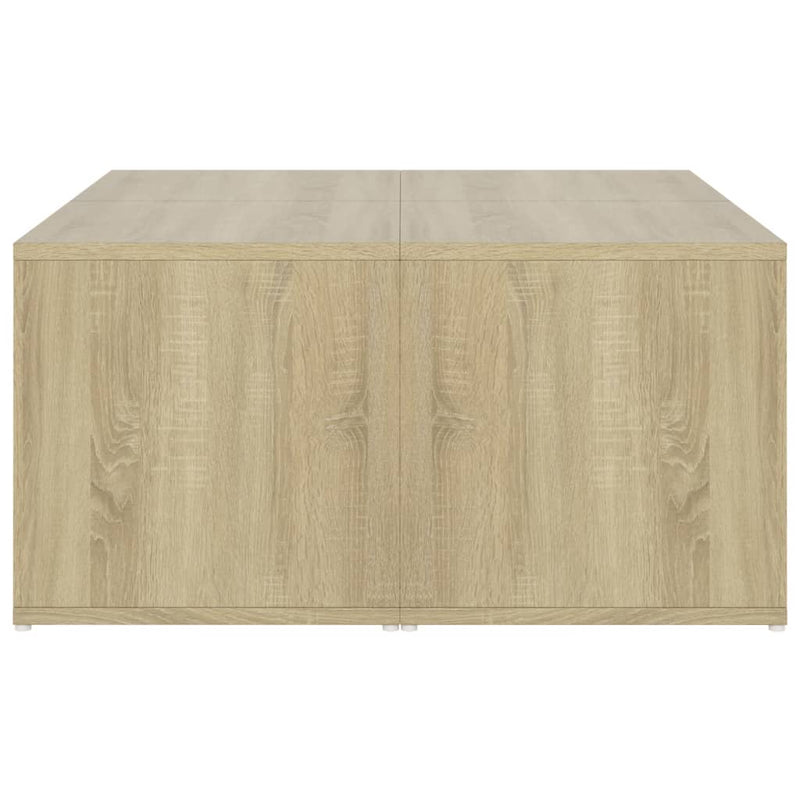 Couchtische 4 Stk. Sonoma-Eiche 33x33x33 cm Holzwerkstoff