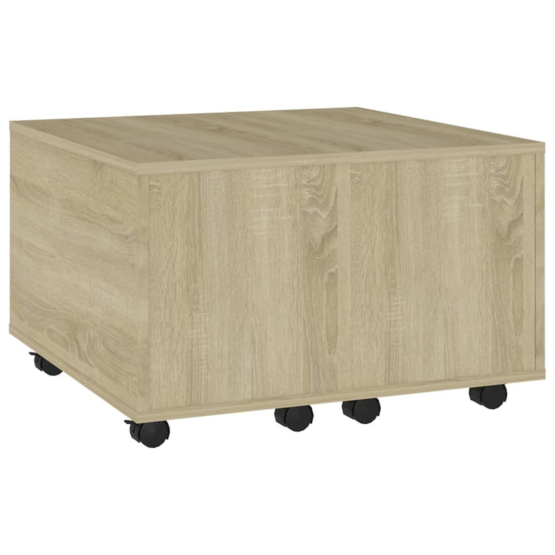 Couchtisch Sonoma-Eiche 60x60x38 cm Holzwerkstoff