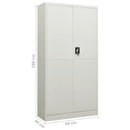 Schließfachschrank 90X40X180 Cm Stahl