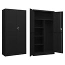 Schließfachschrank 90X40X180 Cm Stahl
