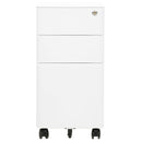 Aktenschrank Mit Rollen 30X45X59 Cm Stahl