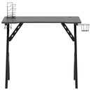 Gaming-Schreibtisch Mit Y-Gestell Schwarz 90X60X75 Cm