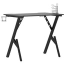Gaming-Schreibtisch Mit Y-Gestell Schwarz 90X60X75 Cm