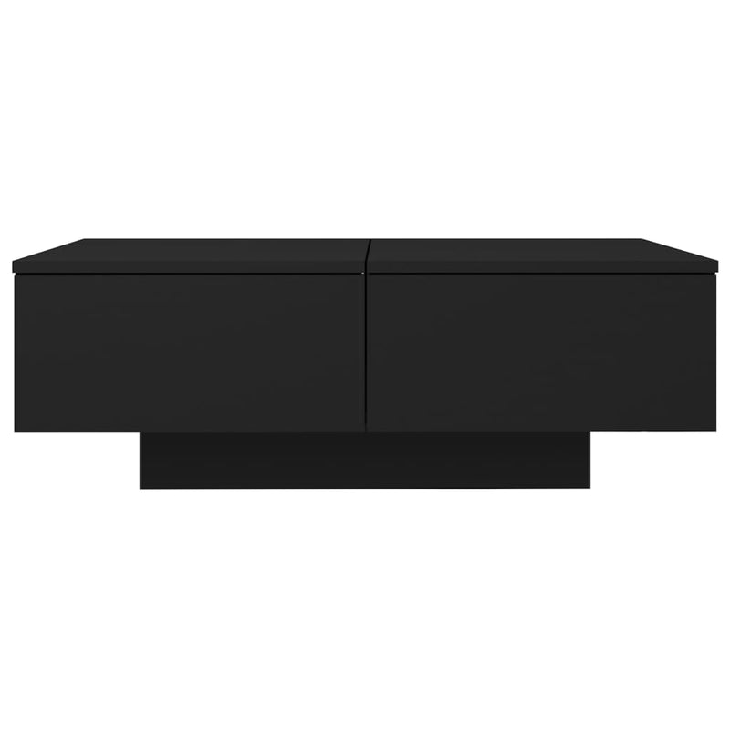 Couchtisch Schwarz 90x60x31 cm Holzwerkstoff