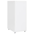 Aktenschrank Mit Rollen 28X41X69 Cm Metall