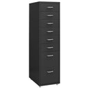 Aktenschrank Mit Rollen 28X41X69 Cm Metall