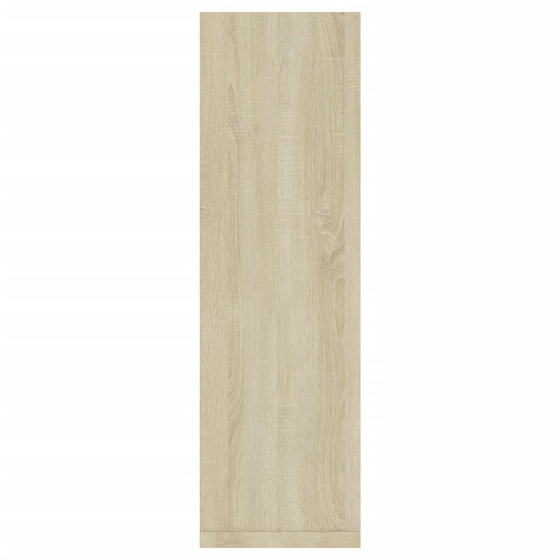 Wandregale 2 Stk. Sonoma-Eiche 50x15x50 cm Holzwerkstoff