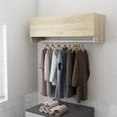 Kleiderschrank 100X32,5X35 Cm Holzwerkstoff