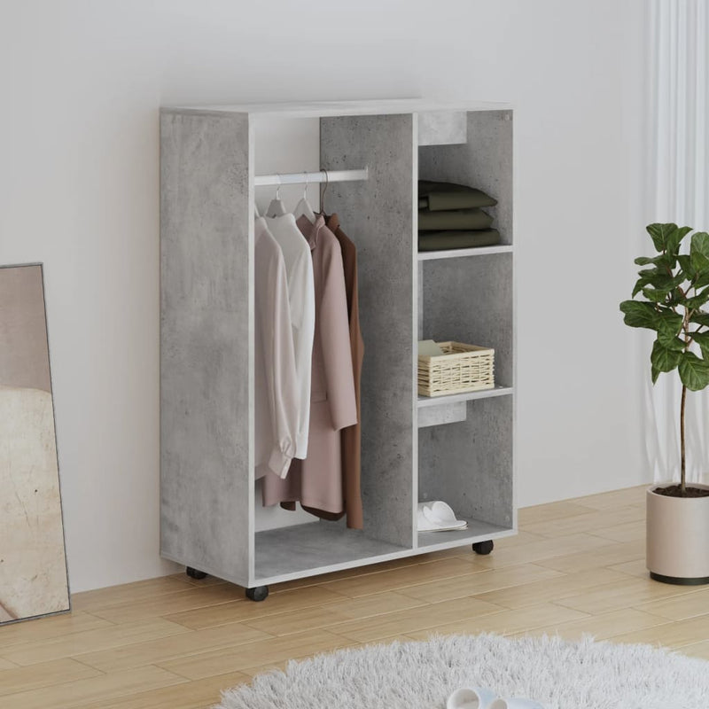 Kleiderschrank 80X40X110 Cm Holzwerkstoff