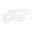 Couchtisch 105X55X32 Cm Holzwerkstoff