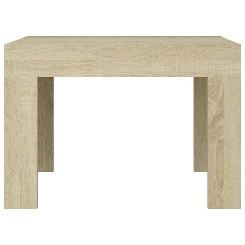 Couchtisch Sonoma-Eiche 50x50x35 cm Holzwerkstoff