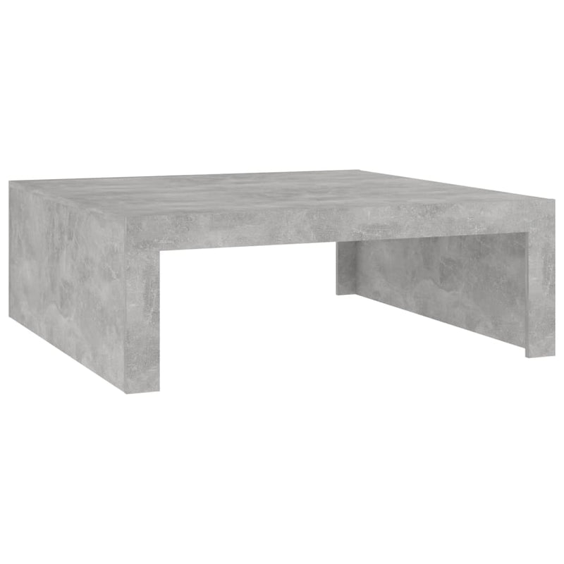 Couchtisch Betongrau 100x100x35 cm Holzwerkstoff