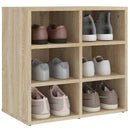 Schuhregal Sonoma-Eiche 52,5X30X50 Cm
