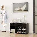 Schuhbank -Optik 80X30X45 Cm Holzwerkstoff