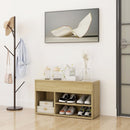 Schuhbank -Optik 80X30X45 Cm Holzwerkstoff
