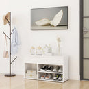 Schuhbank -Optik 80X30X45 Cm Holzwerkstoff
