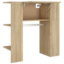Flurschrank Sonoma-Eiche 97,5X37X99 Cm Holzwerkstoff