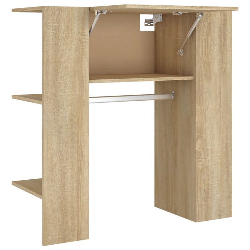 Flurschrank Sonoma-Eiche 97,5X37X99 Cm Holzwerkstoff