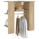 Flurschrank Sonoma-Eiche 97,5X37X99 Cm Holzwerkstoff