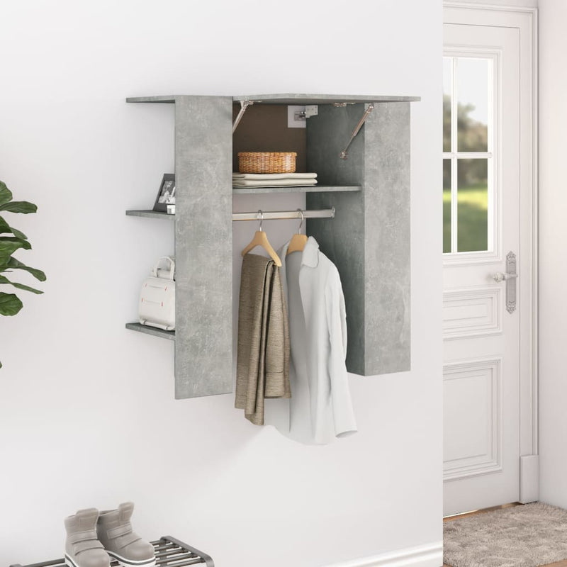 Flurschrank Sonoma-Eiche 97,5X37X99 Cm Holzwerkstoff