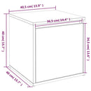 Schubladenbox 40,5X40X40 Cm Holzwerkstoff