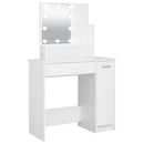 Schminktisch Mit Led 86,5X35X136 Cm