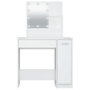 Schminktisch Mit Led 86,5X35X136 Cm