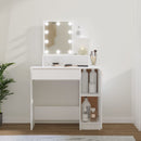 Schminktisch Mit Led 86,5X35X136 Cm