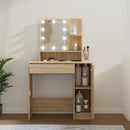 Schminktisch Mit Led 86,5X35X136 Cm