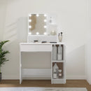 Schminktisch Mit Led 86,5X35X136 Cm