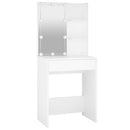 Schminktisch Mit Led 60X40X140 Cm