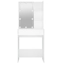 Schminktisch Mit Led 60X40X140 Cm