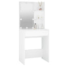 Schminktisch Mit Led 60X40X140 Cm