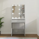 Schminktisch Mit Led 60X40X140 Cm