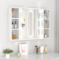 Spiegelschrank Mit Led 76X15X55 Cm